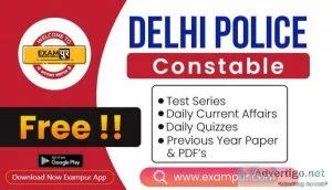 The delhi police constable exam will soon be held