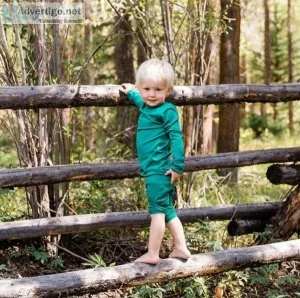 Merino Wool Base Layer Set for Toddlers  Iksplor