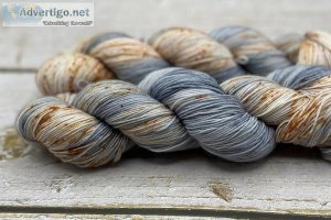 Rusty Bucket &ndash Soft Speckle DK Sock Yarn at Charming Ewe
