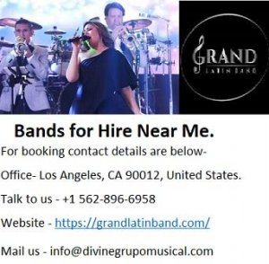 Grand&rsquos Professional Latin Live Bands for Hire Near Me.