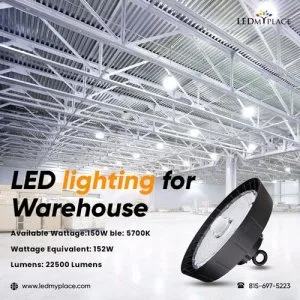 Get the Right LED Lighting for Warehouse at Low Prices from LEDM