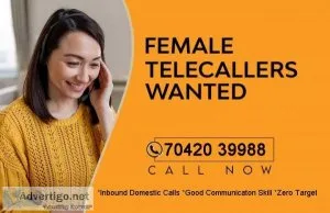Urgent hiring TeleCallers for Inbound domestic Call center