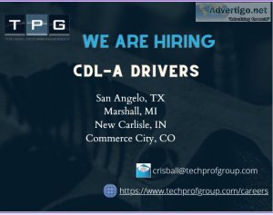 CDL-A Driver