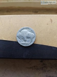 4 indian buffalo 5 cent coins