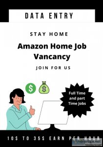 Amazon  data Entry Job From Home (USA)
