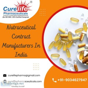 Nutraceutical contract manufacturers in india | curelife pharmac