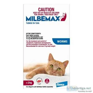 Buy Milbemax Allwormer Tablets For Large Cats Over 2kg
