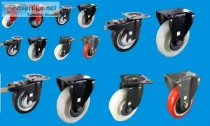Pioneer spring caster wheels, pneumatic tire caster wheels, pu c