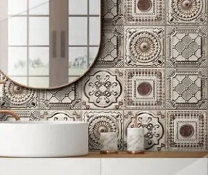 Luxury tile design for bathroom