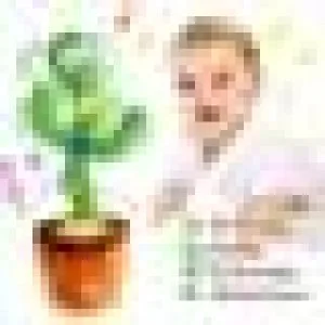 Kids Dancing Talking Cactus Toys for Baby Boys and Girls Talking