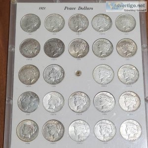 Vir Peace dollar set for sale