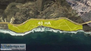 Venta de terreno en El Sauzal Playa Saldamando 40ha