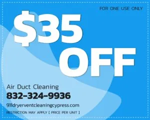 911 Dryer Vent Cleaning Cypress TX