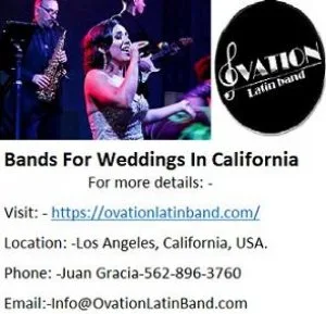 Hire Local Live Latin Bands For Weddings In California.
