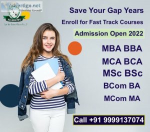 Online fast track graduation degree courses in one year 2022