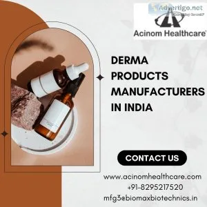 Derma products manufacturer in india | acinom healthcare