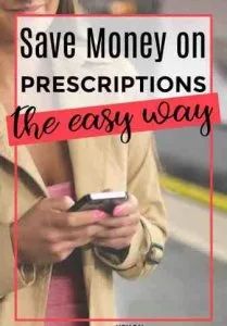 Prescription discount card coupon