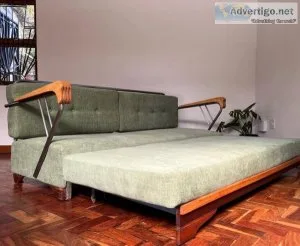 Retro sleeper couch