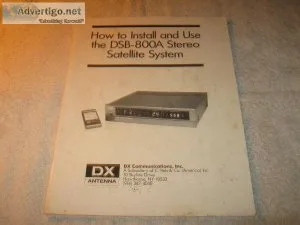 DX Communications - How to Install and use the DBSA-800A Stereo 