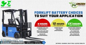 Fast charging forklift battery