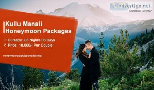 Kullu manali honeymoon packages