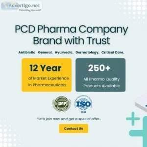 Best quality pcd pharma franchise company in india