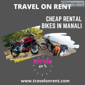 Bike on rent in mohali