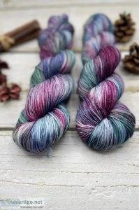 Mystic Topaz- Soft Speckled Yarn &ndash Charming Ewe