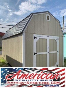 10X20 LOFTED BARN IN STOCK