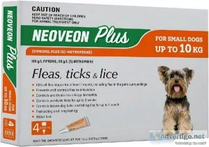 Neoveon Plus for Small Dogs Upto 10Kg Controls Fleas and Lice