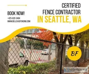 Best Certified Fence Contractor in Seattle