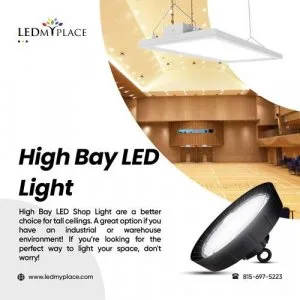 Order Now High Bay LED Light With Dust-Free Water-Resistant and 