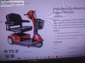 Pride Maxima Scooter for Sale or Trade