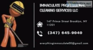 Immaculate professional cleaning service LLC