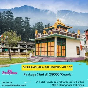 Dharamshala dalhousie tour package