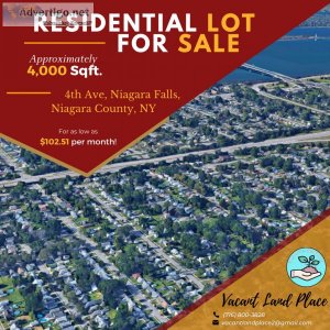 Wooded residential lot near the scenic Niagara River