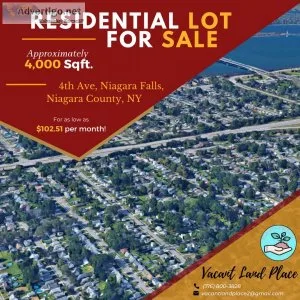 Wooded residential lot near the scenic Niagara River