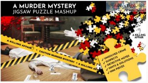 A Murder Mystery Jigsaw Puzzle Mashup