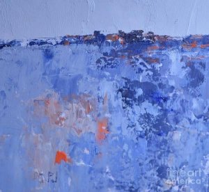 Cliff Dwellers - Abstract Impressionist Landscape