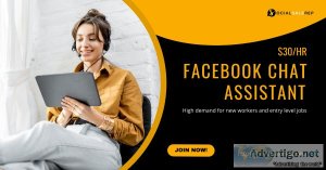 Facebook Chat Assistant - 30hr