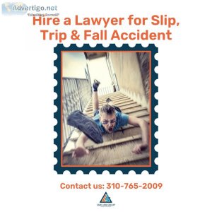 Hire a Lawyer for Slip Trip and Fall accident