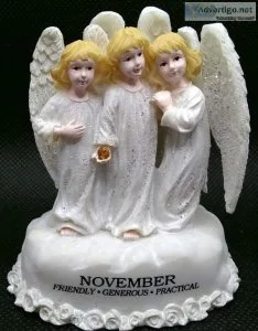 Birthday Angels Figurine (November)