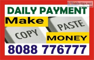 Daily payment | home based job | copy paste job data entry | 714