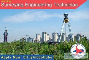 Engineering Technician II - Surveying - NEW HIGHER PAY