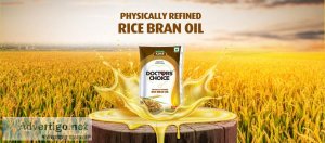 Refined rice bran oil for healthy heart