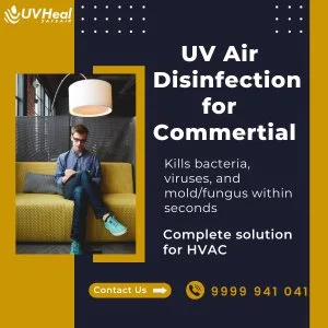 Uvheal safeair - uvgi system for hvac duct and ahu coil