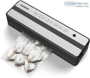 50% OFF on ZUUKOO KITCHEN Food Sealer Vacuum Sealer Machine