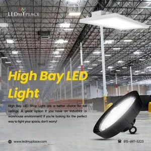Shop Now High Bay LED Light Offer Best Lighting for Large Places