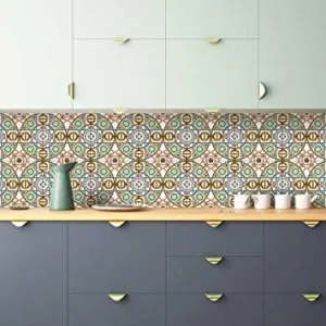 Geometric patterned decorative wall tiles - attico