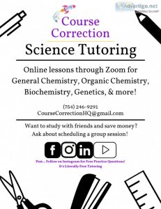 High School College and MCAT Science Tutor &mdash Online Lessons